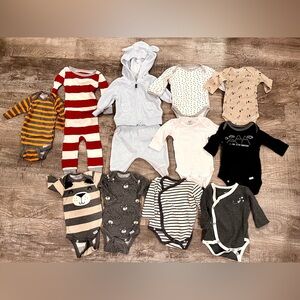 0-3 Month Long Sleeve Bundle